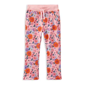 Milky Sunflower Fleece Track Pant