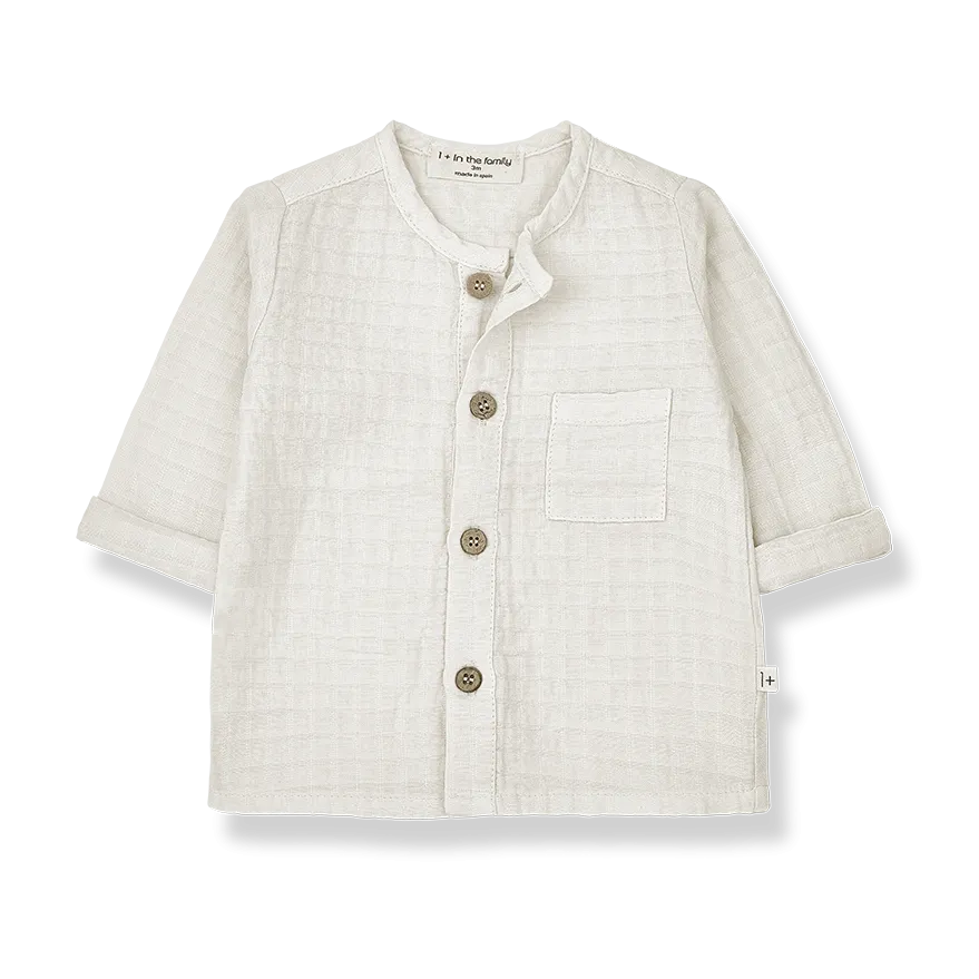OMF Custo Bone Gauzy Shirt