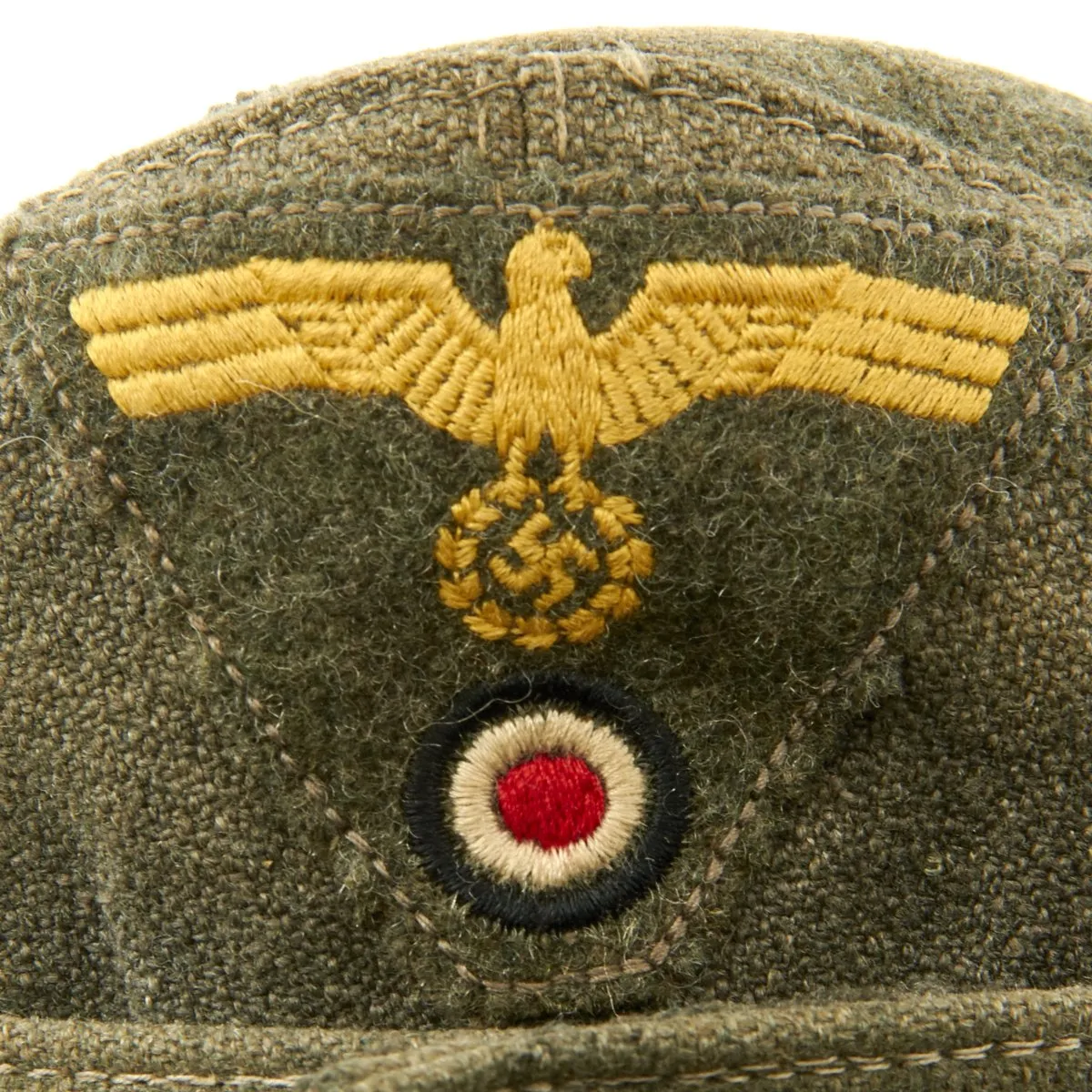 Original German Kriegsmarine Coastal Artillery Einheitsmütze Wool Field Cap