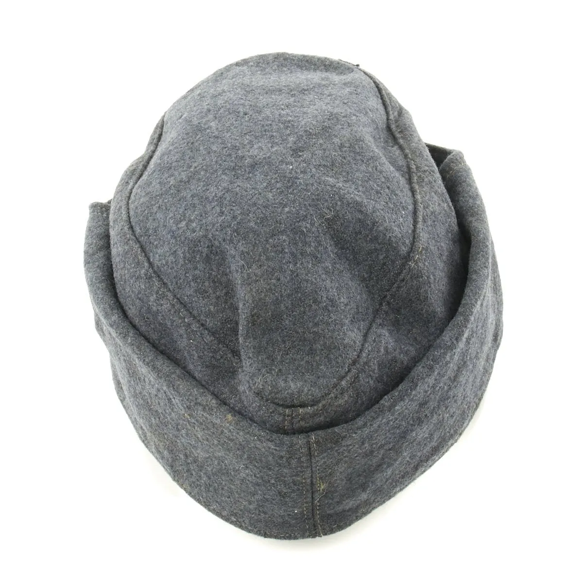 Original German WWII 1944 Luftwaffe M43 Einheitsmütze Wool Field Cap - Size 58