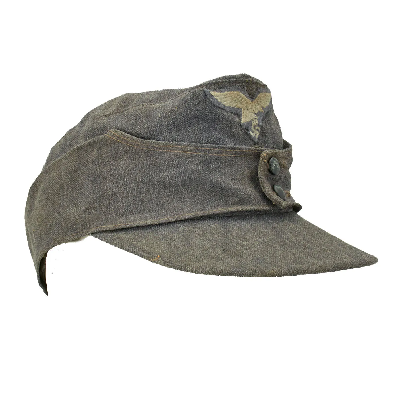 Original German WWII Luftwaffe M43 Einheitsmütze Wool Field Cap - size 58cm