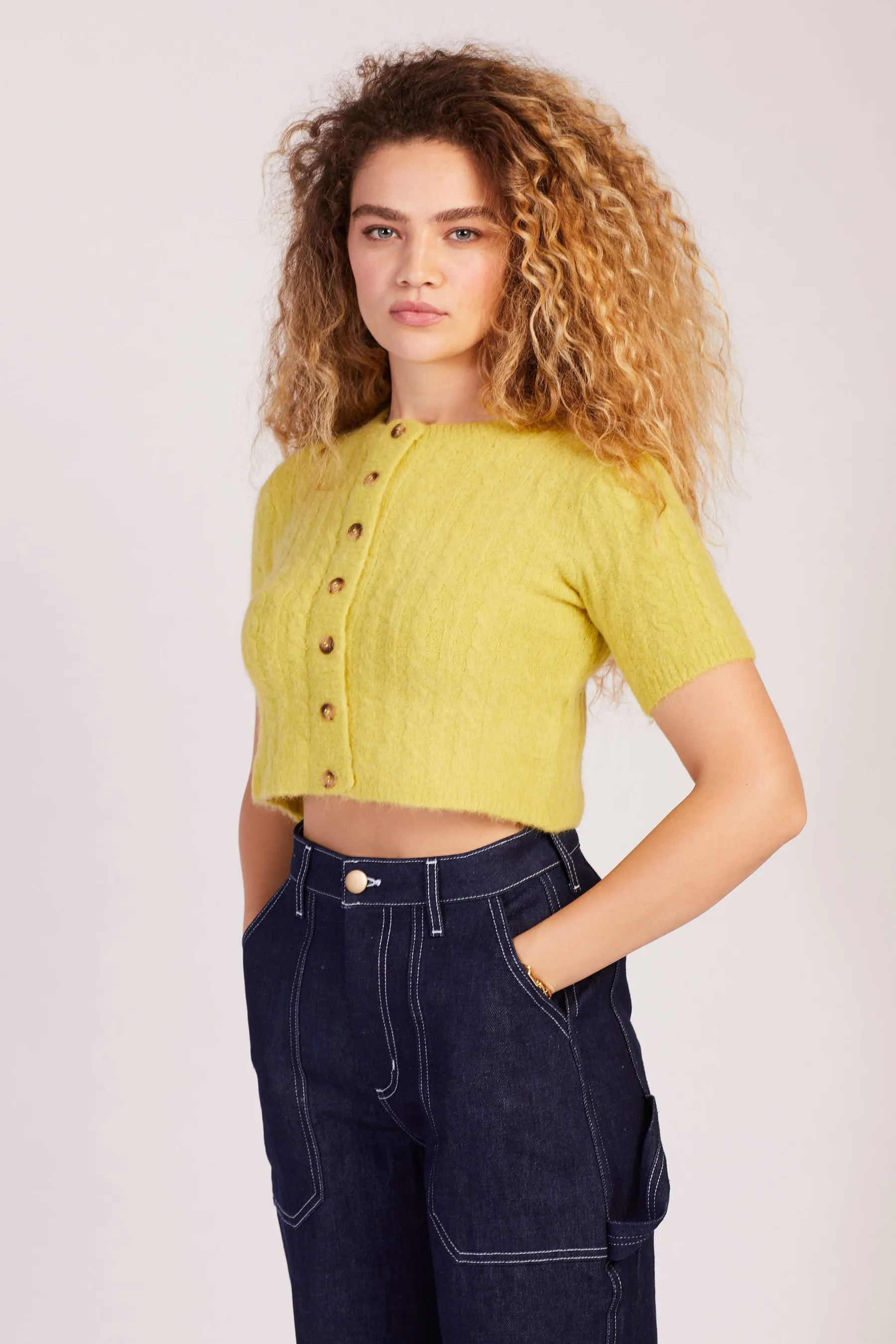 Pistachio Dalia Top