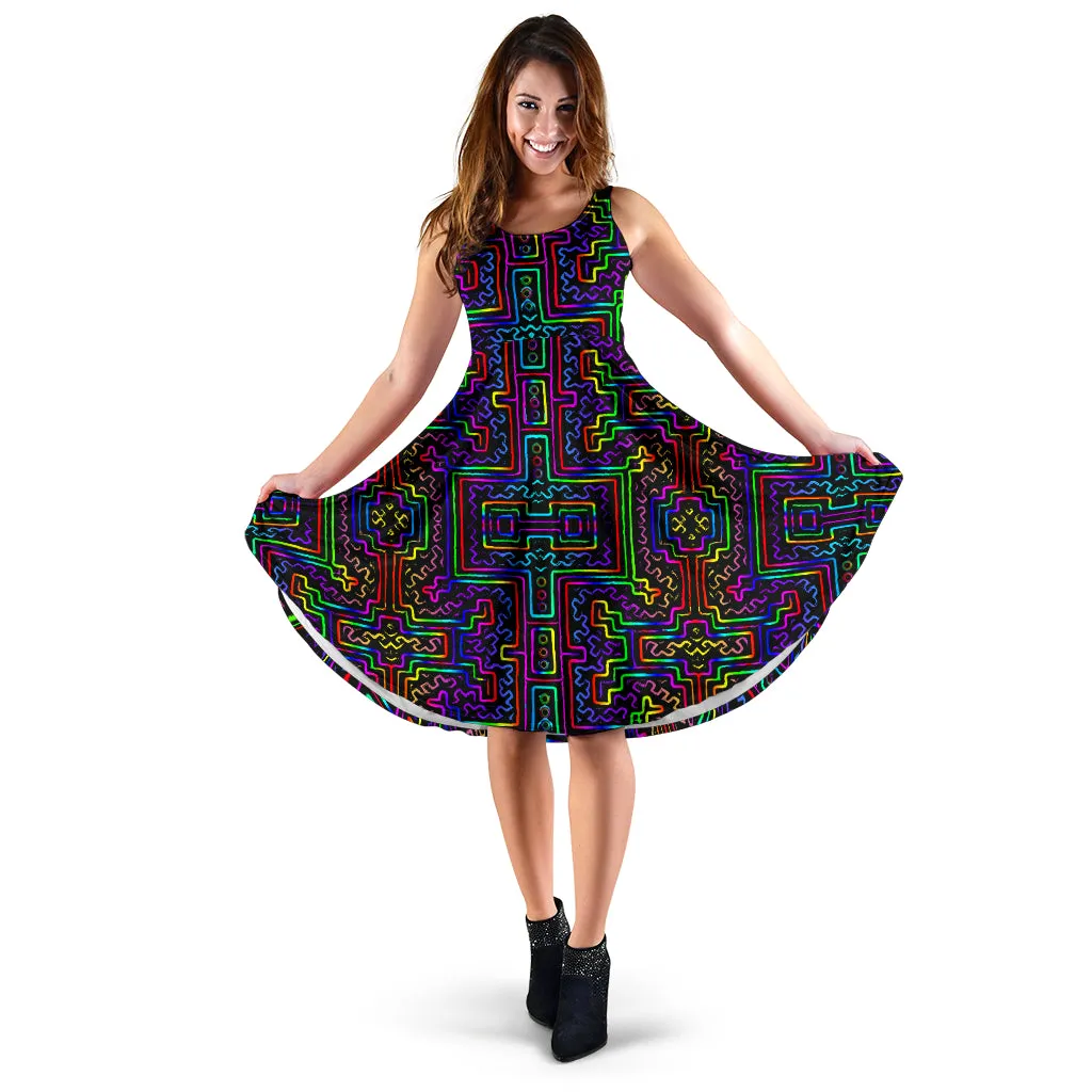 Prismatic Overlay | Women's Dress | Hakan Hisim