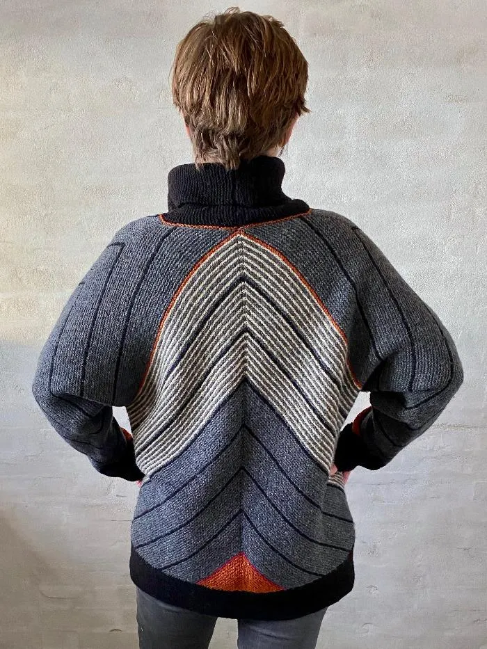 Profil sweater by Hanne Falkenberg, No 20 knitting kit