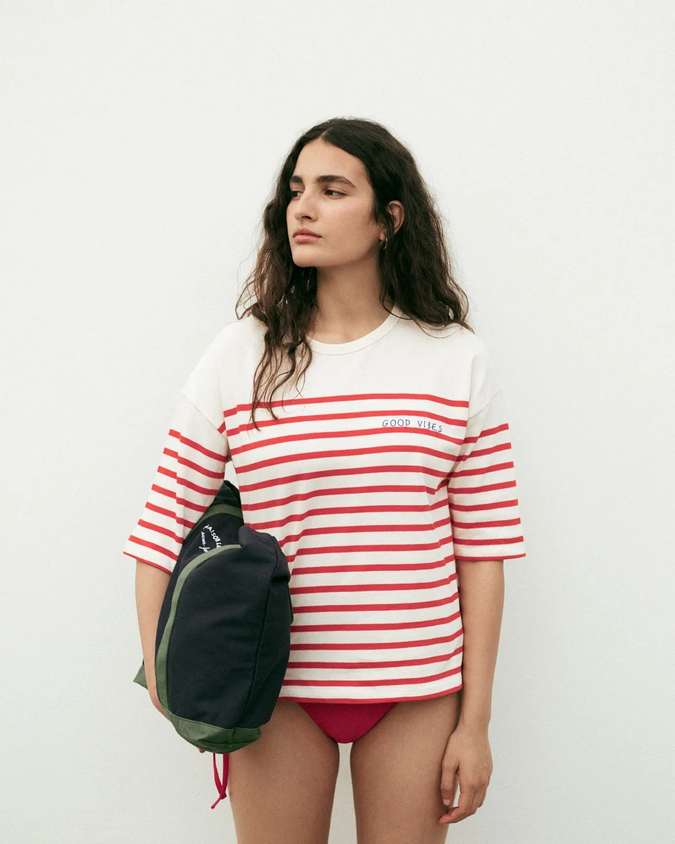 "Good Vibes" montpar sailor shirt