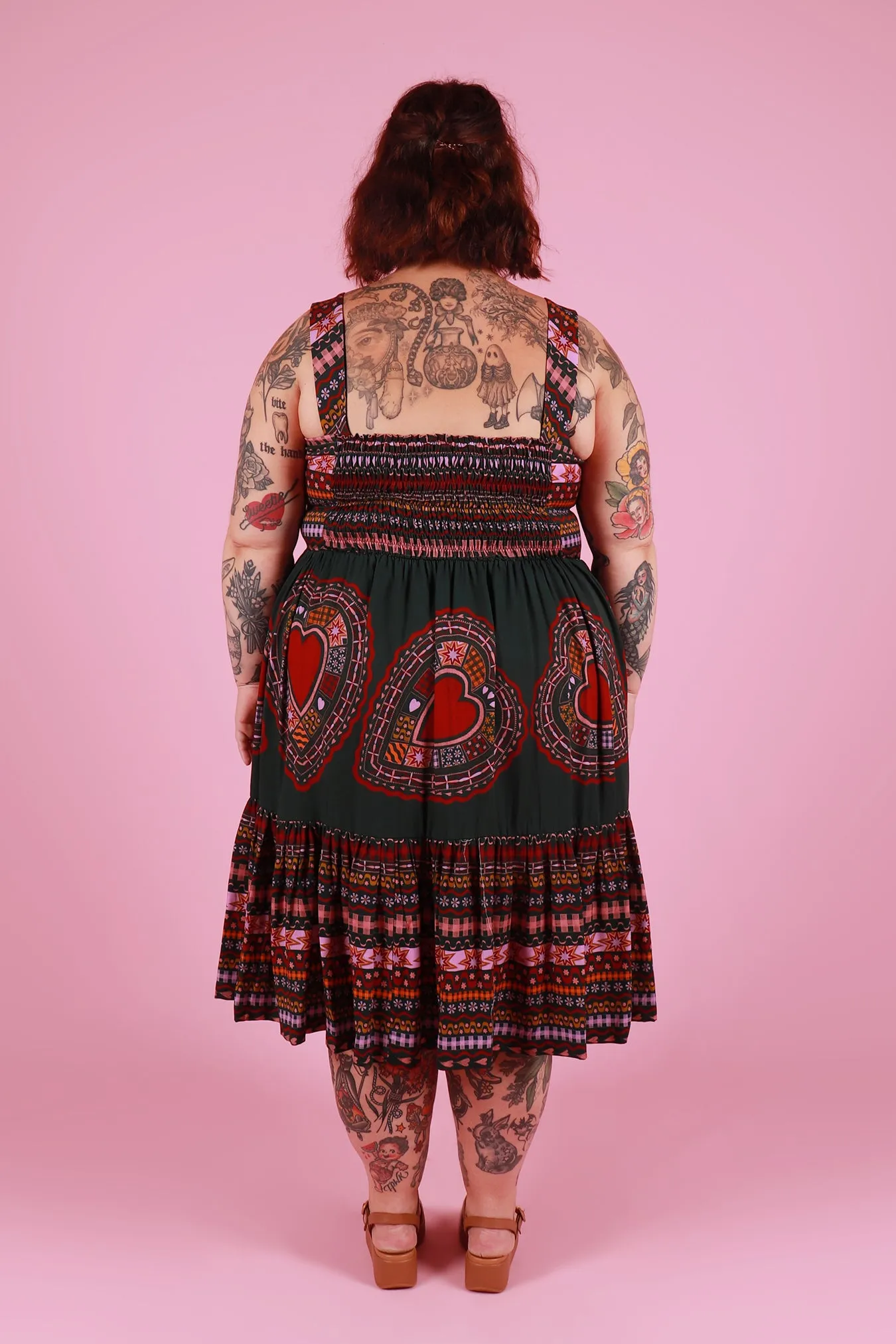 Rayna Dress Folk Heart
