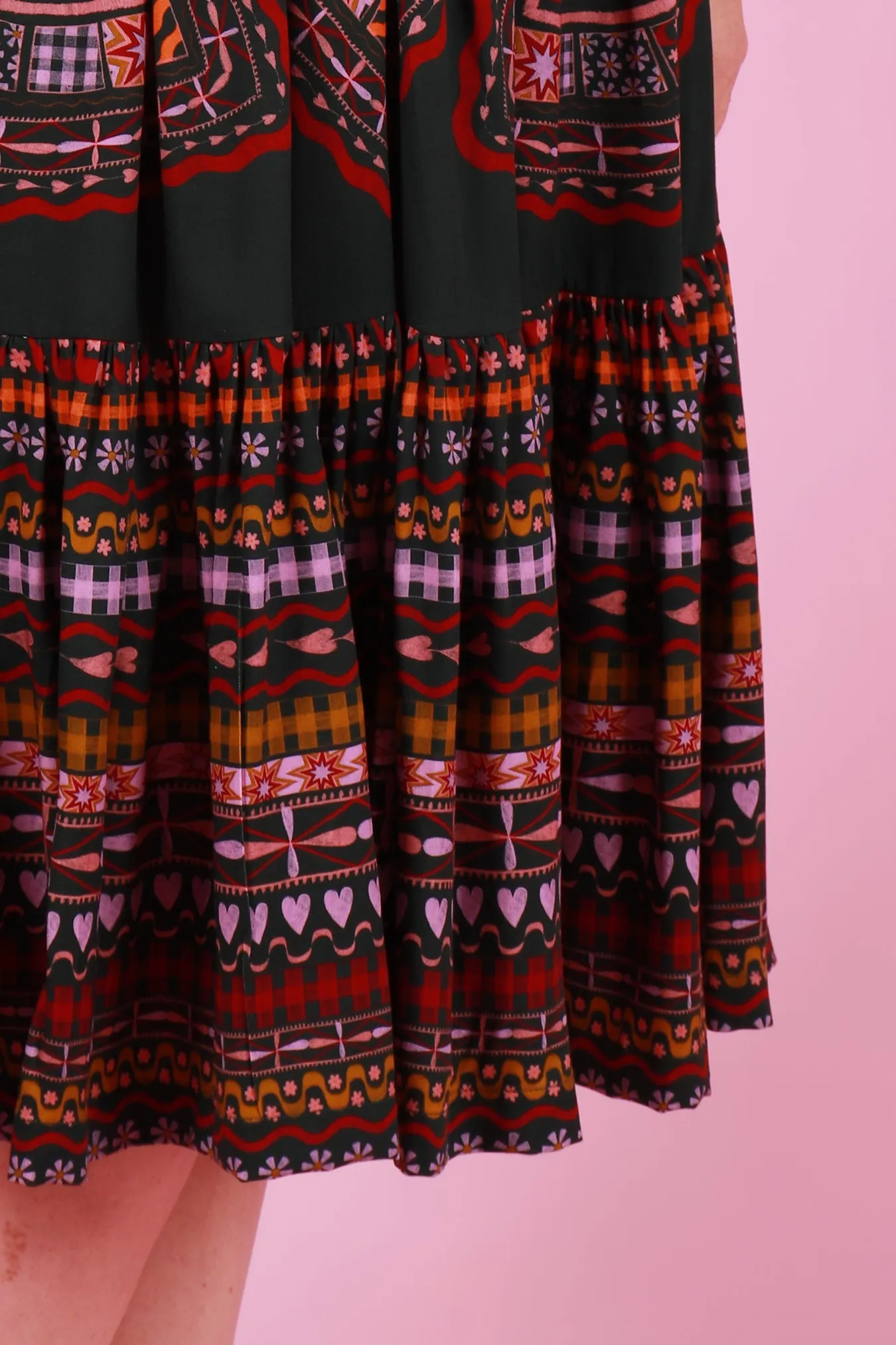 Rayna Dress Folk Heart
