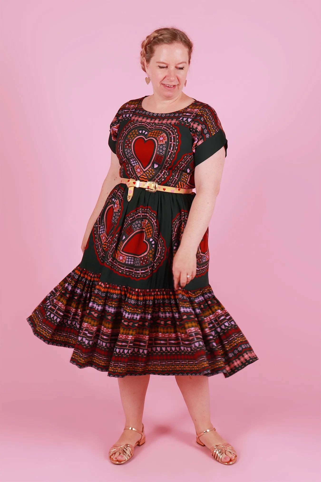 Rayna Dress Folk Heart