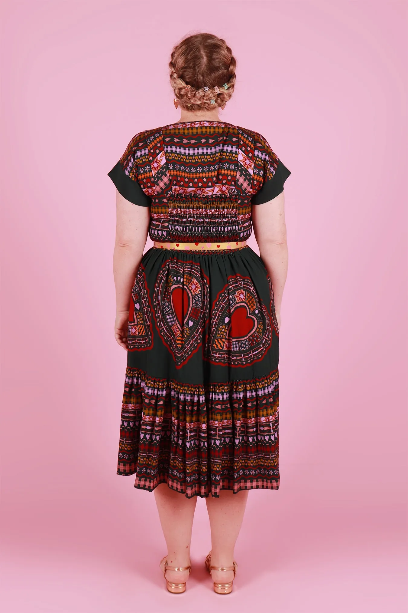 Rayna Dress Folk Heart