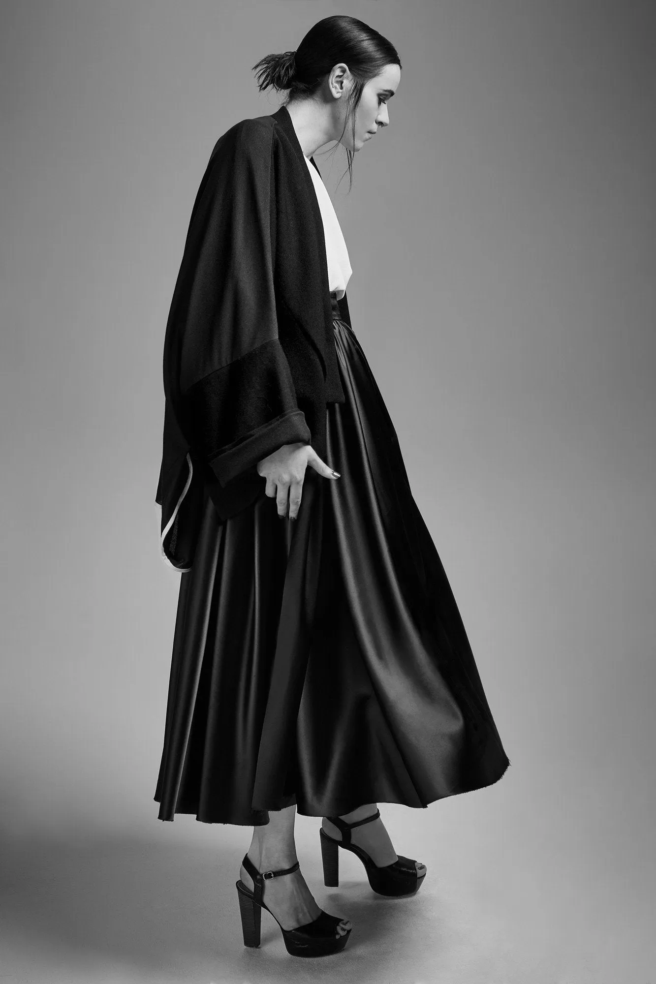 Satin "Mobius" Skirt