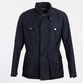 Scabal Storm System Navy Safari Jacket