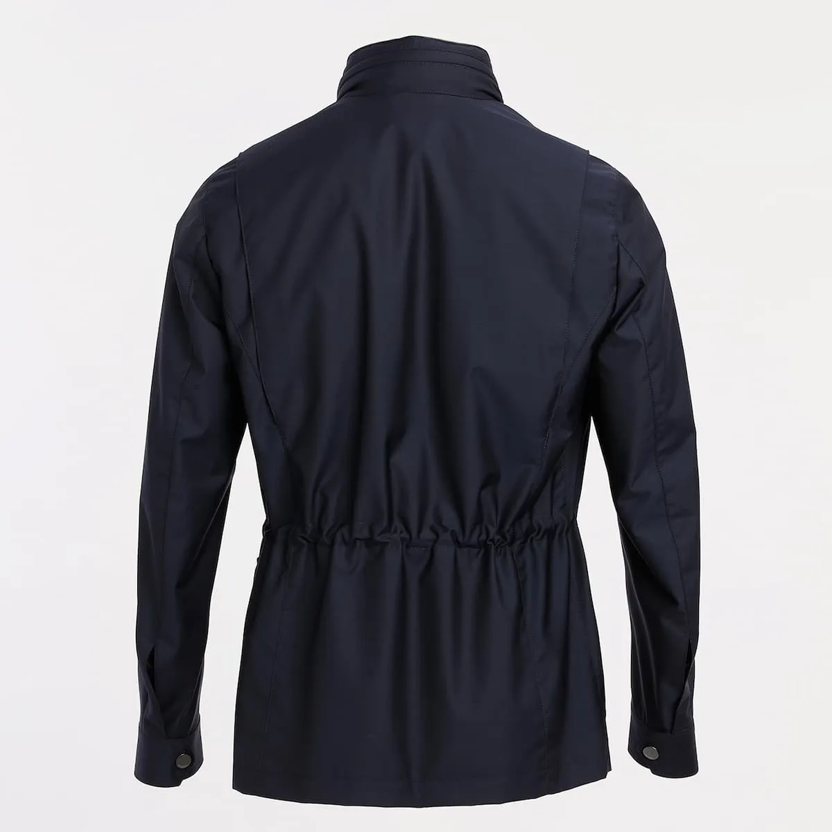 Scabal Storm System Navy Safari Jacket