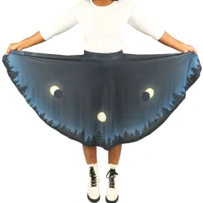 Solar Eclipse Twirl Skirt[FINAL SALE]
