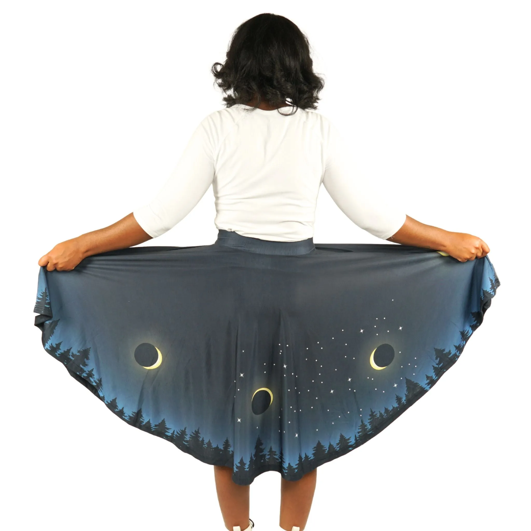 Solar Eclipse Twirl Skirt[FINAL SALE]