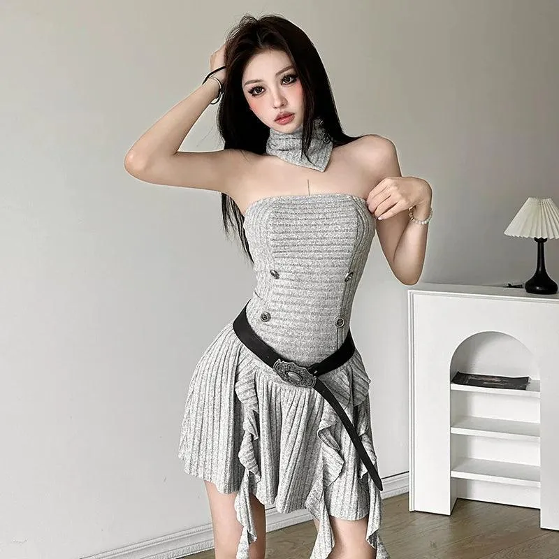 Sylcue Winter Glamour Dress: Bold Style for Confident Women