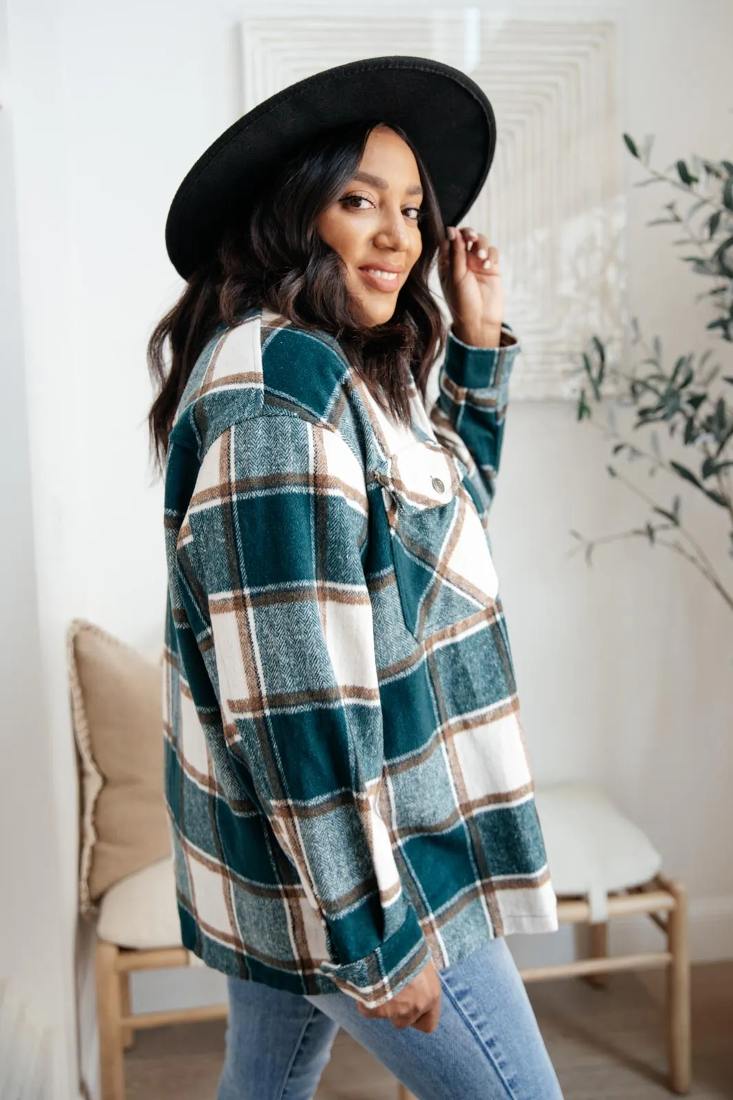 Tall Pines Plaid Shacket