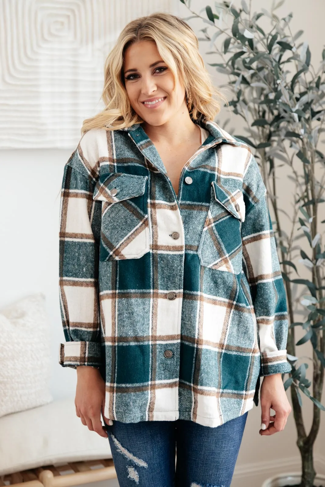 Tall Pines Plaid Shacket