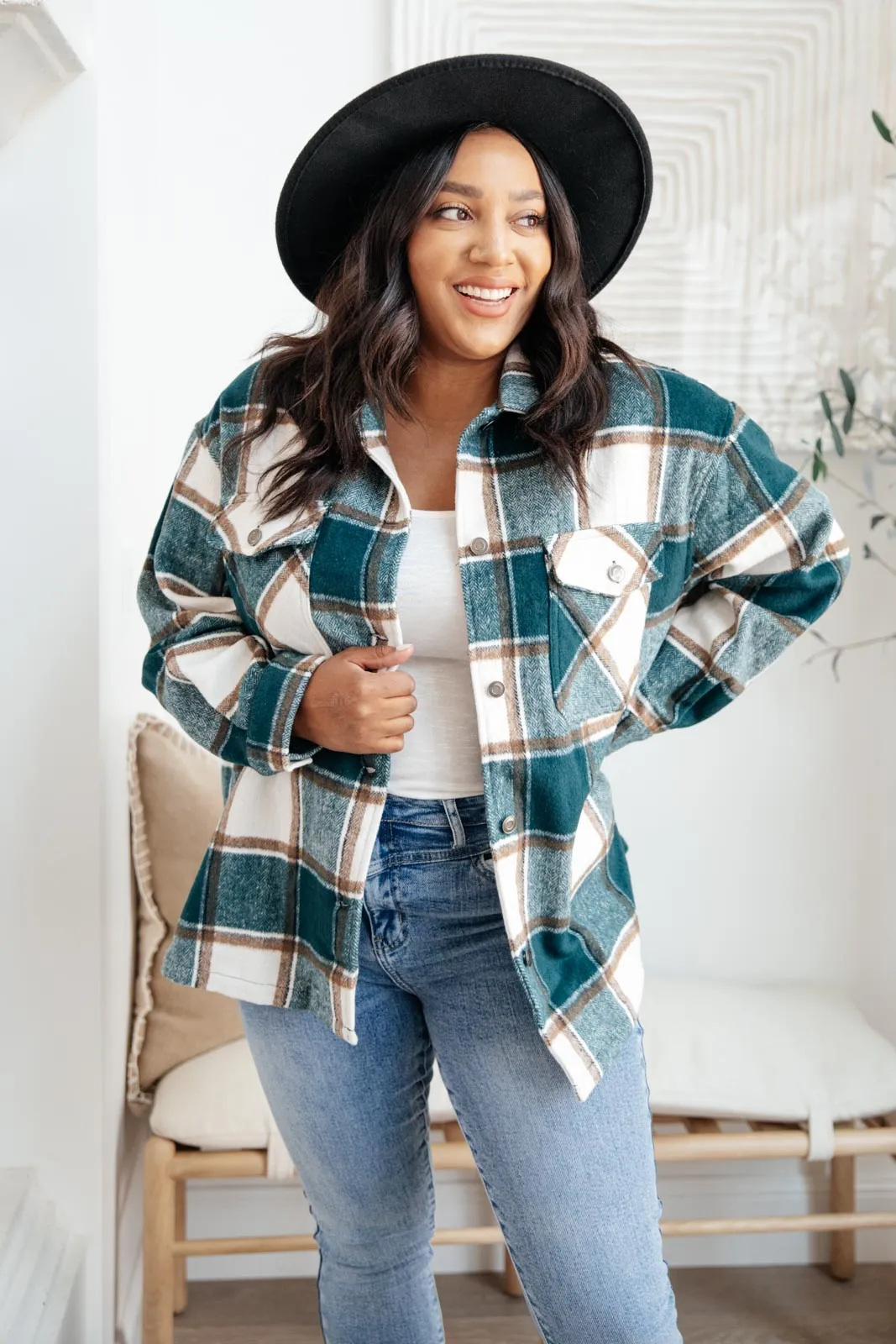 Tall Pines Plaid Shacket
