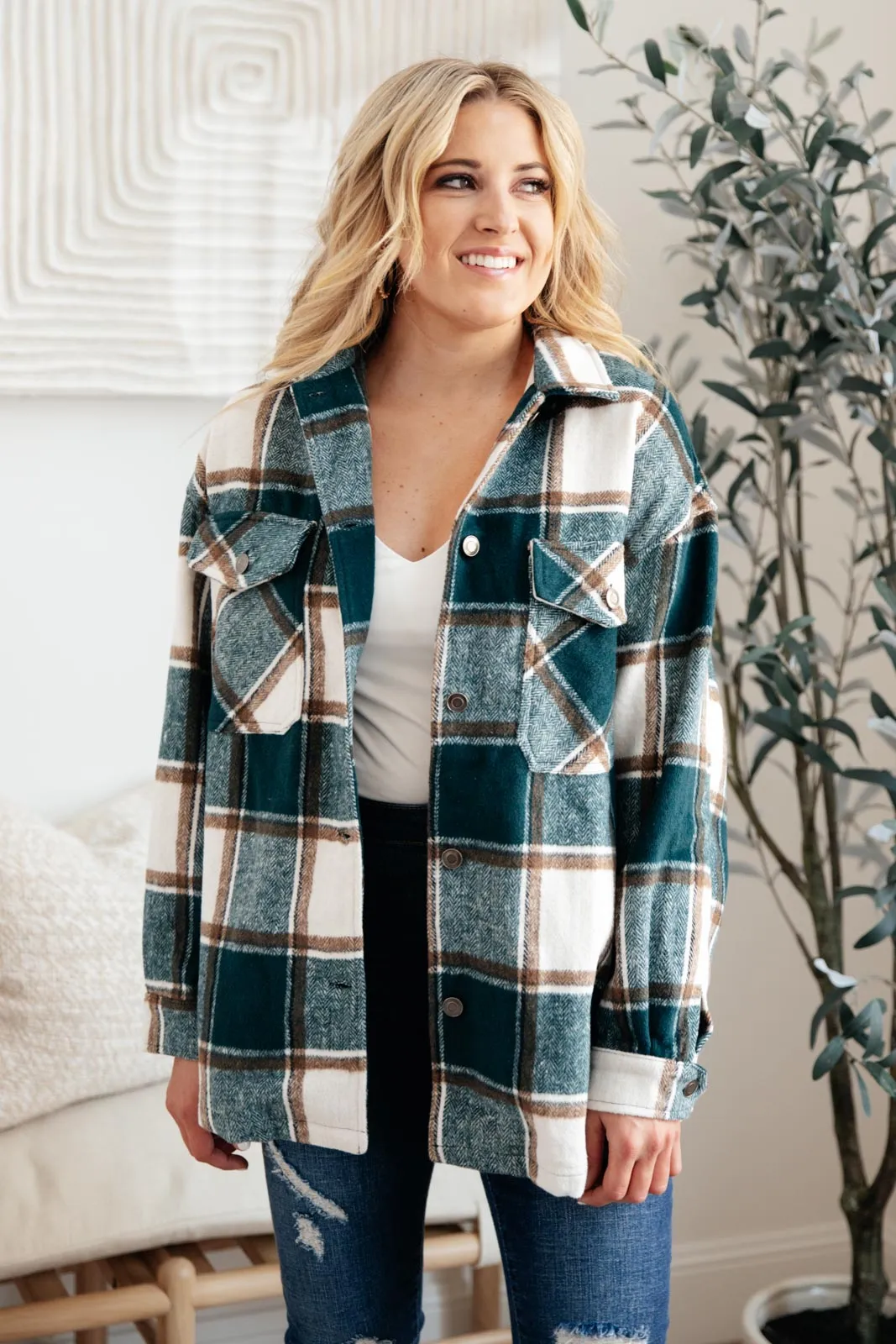 Tall Pines Plaid Shacket