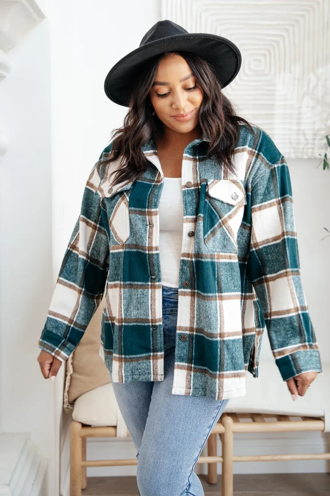 Tall Pines Plaid Shacket