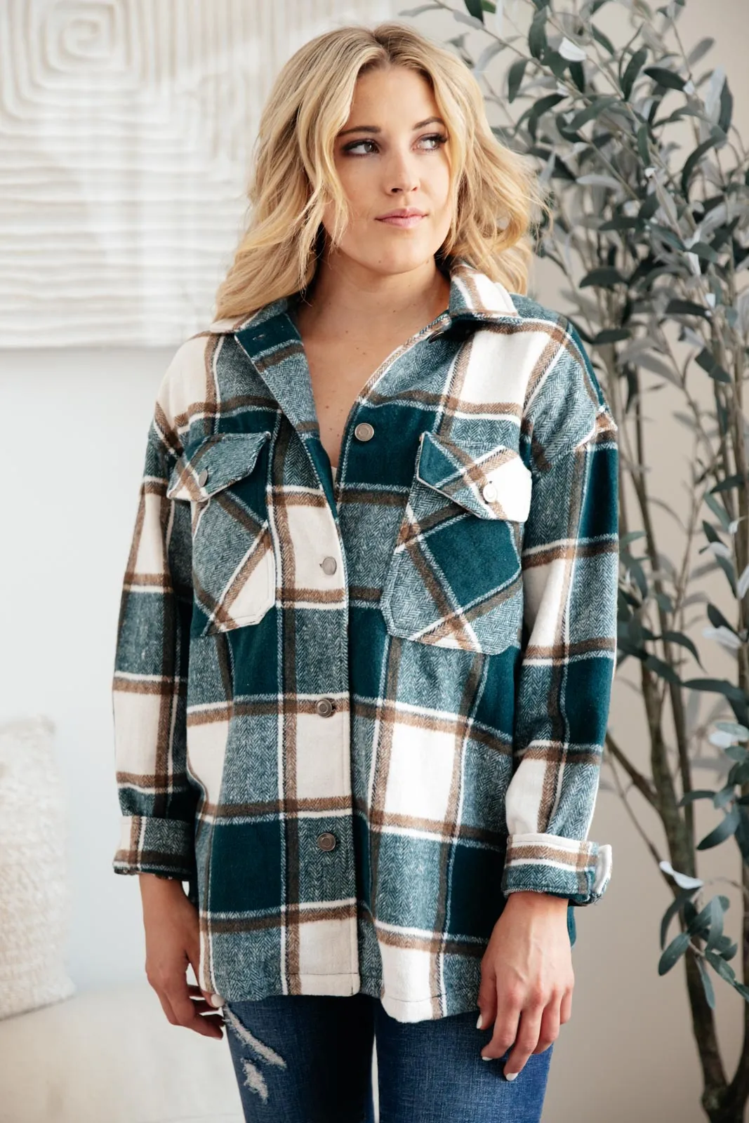 Tall Pines Plaid Shacket