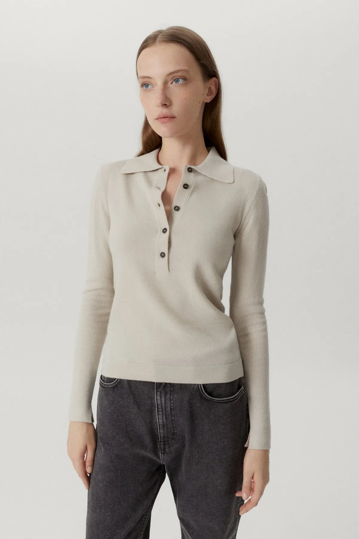 The Merino Wool Knit Polo