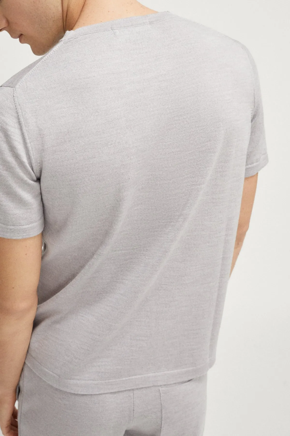 The Merino Wool Knit T-shirt – Imperfect Version
