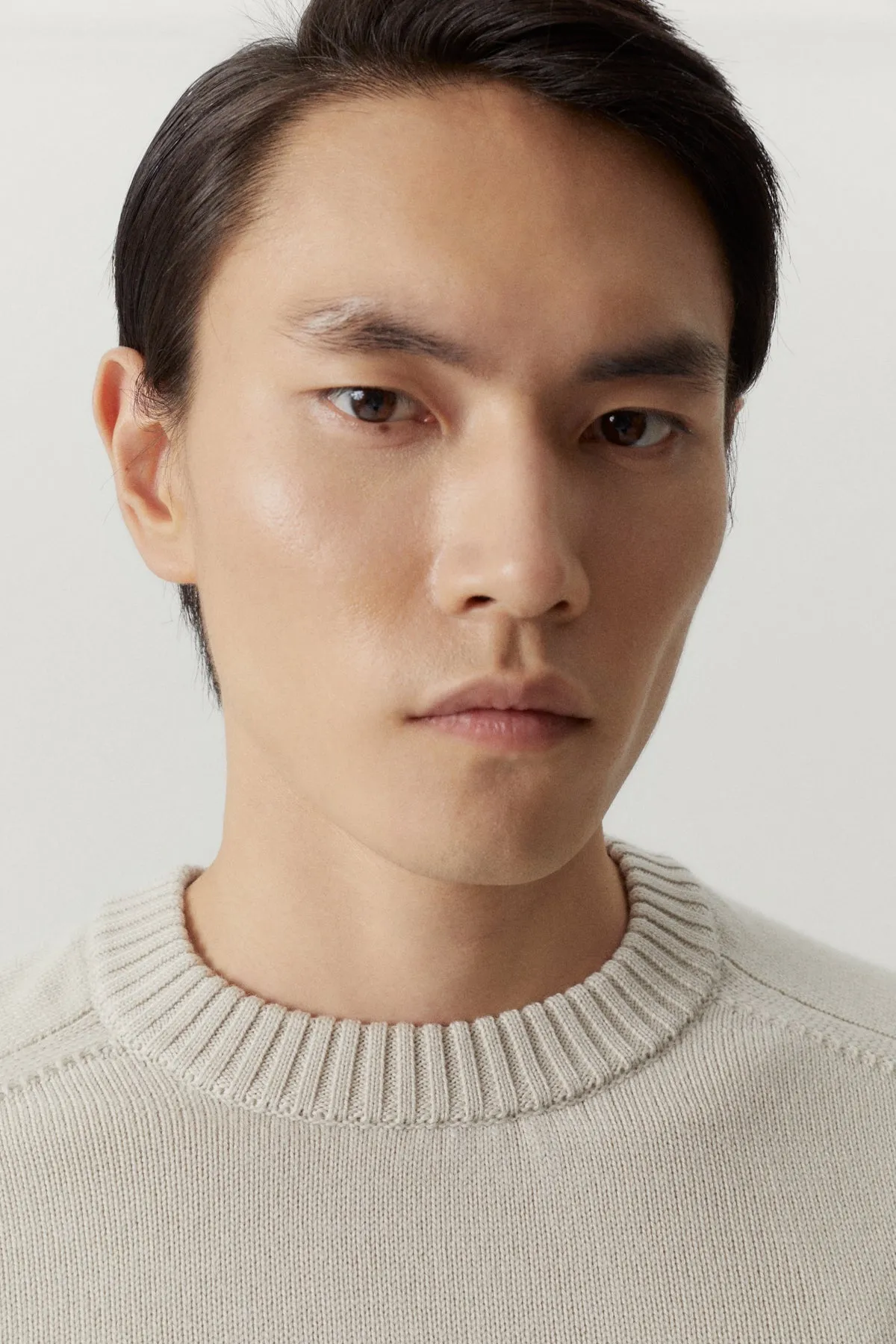 The Merino Wool Saddle Shoulder Sweater
