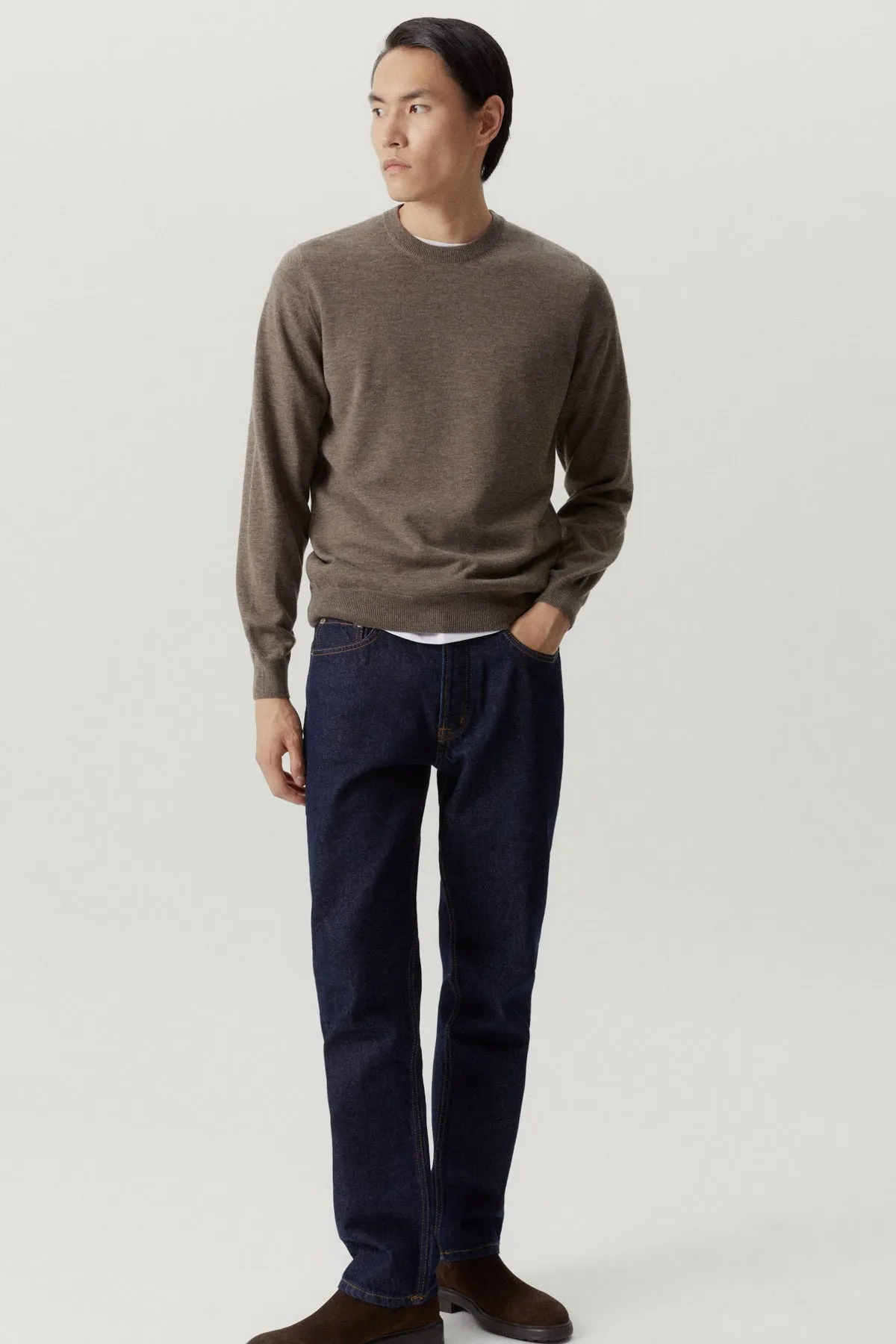 The Ultrasoft Round-neck Sweater