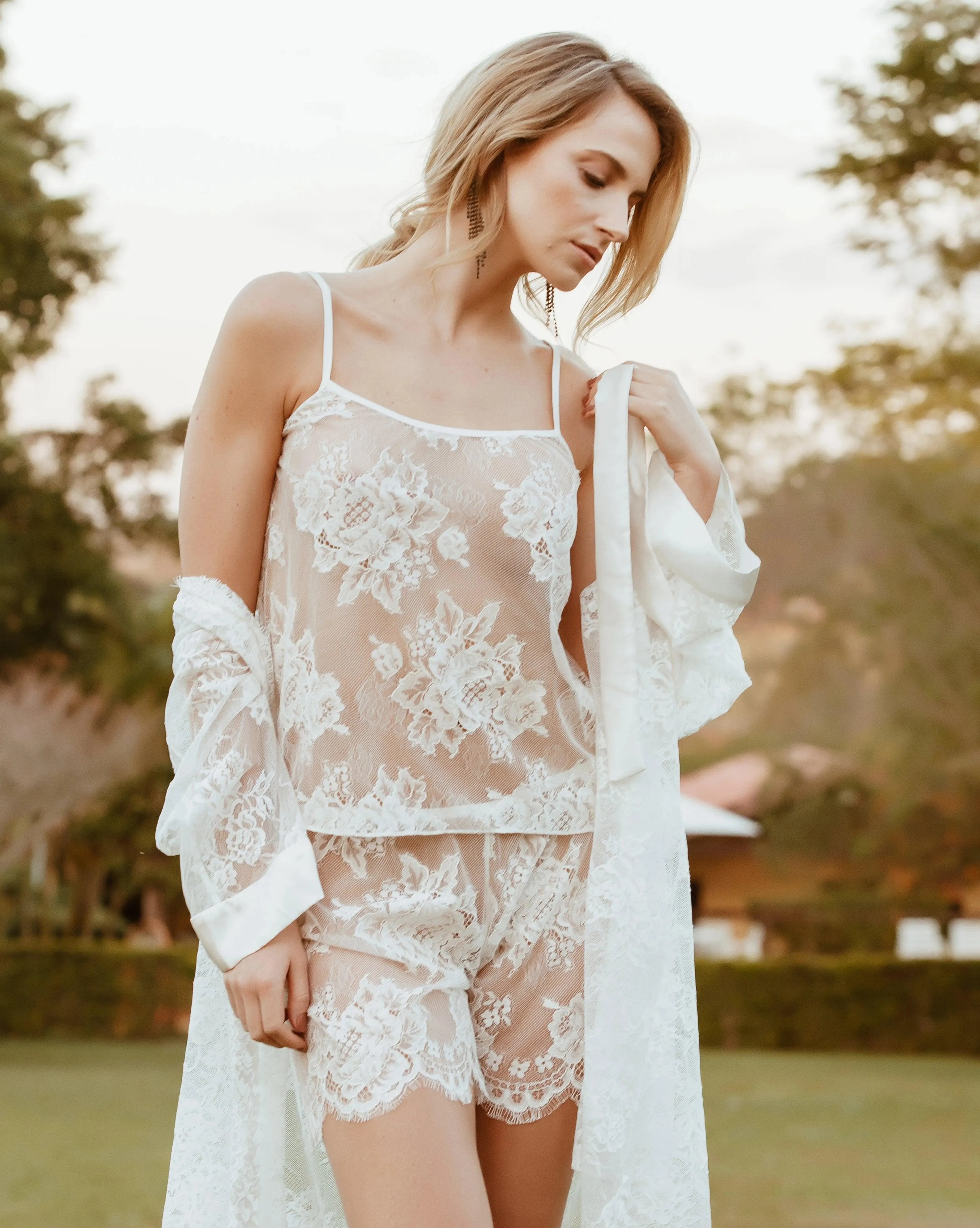 Wales Sheer Floral Lace Jumper