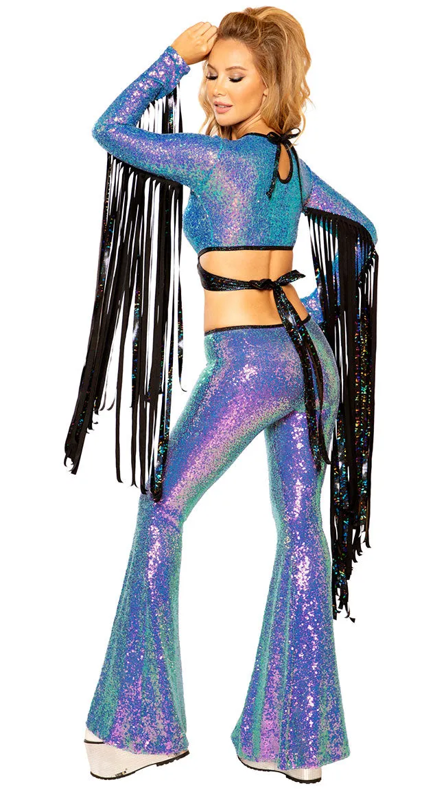Wild West Sequin Bell Bottoms