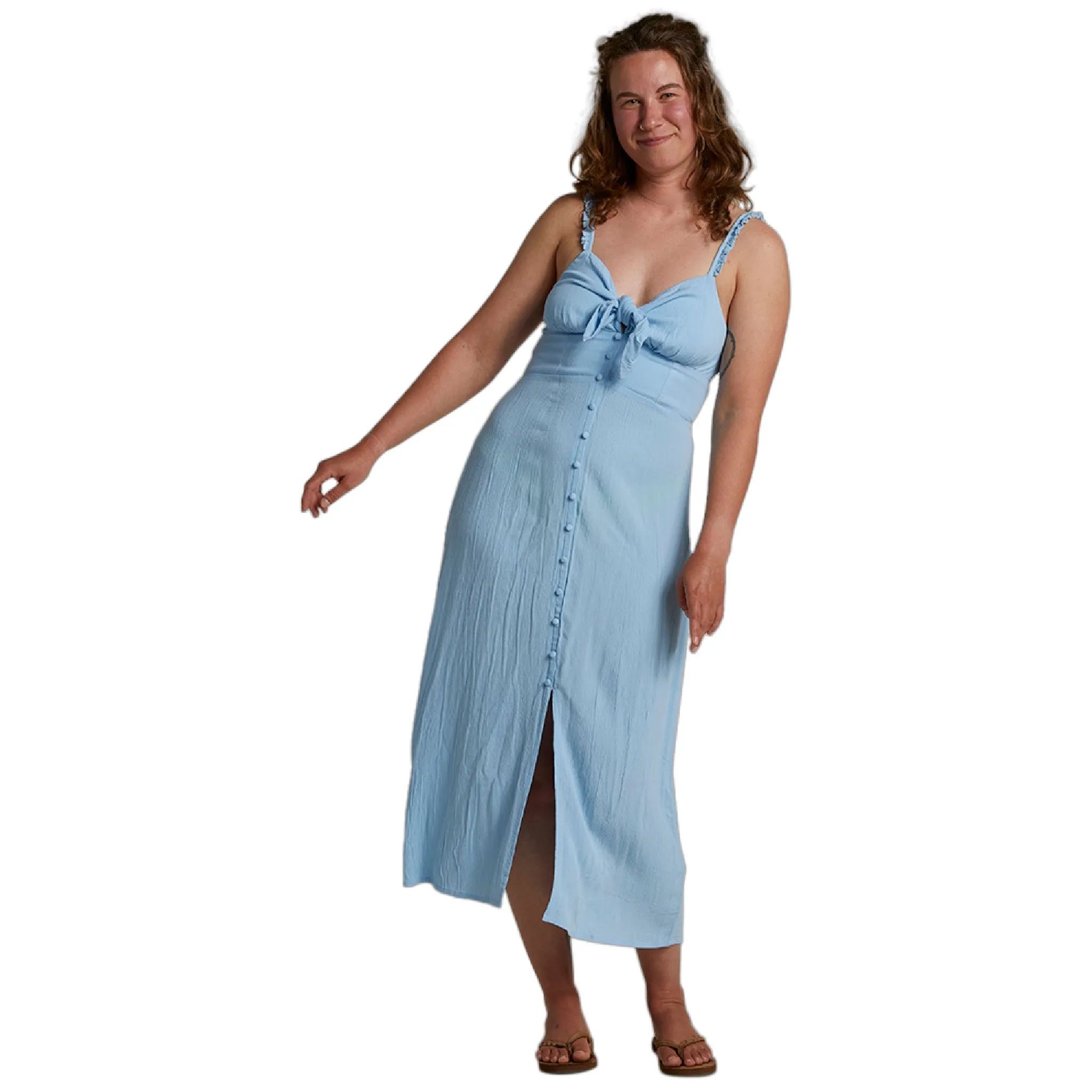 Womens Windward Wrap Dress - Koi Pond