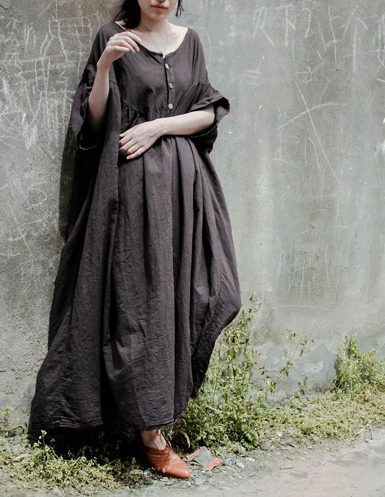 Zen Days Linen Maxi Dress